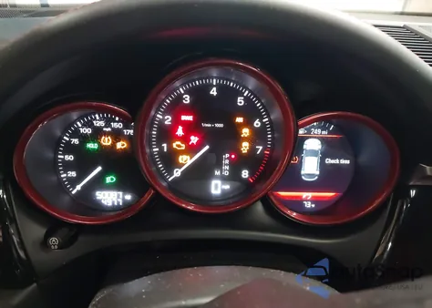 2022 Porsche Macan из США, поврежденный, VIN WP1AA2A58NLB11942